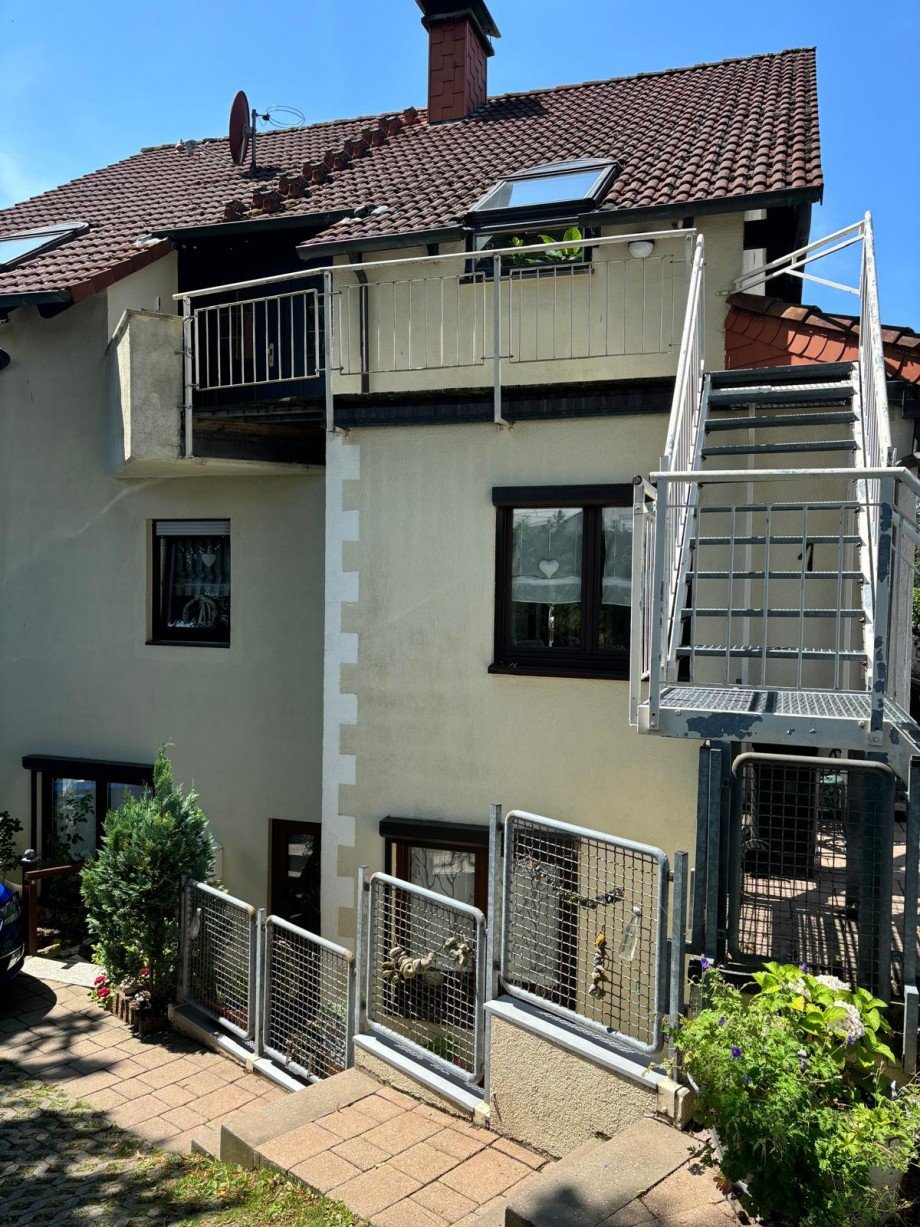 Eigener Hauseingang Terrassenwohnung Wetter