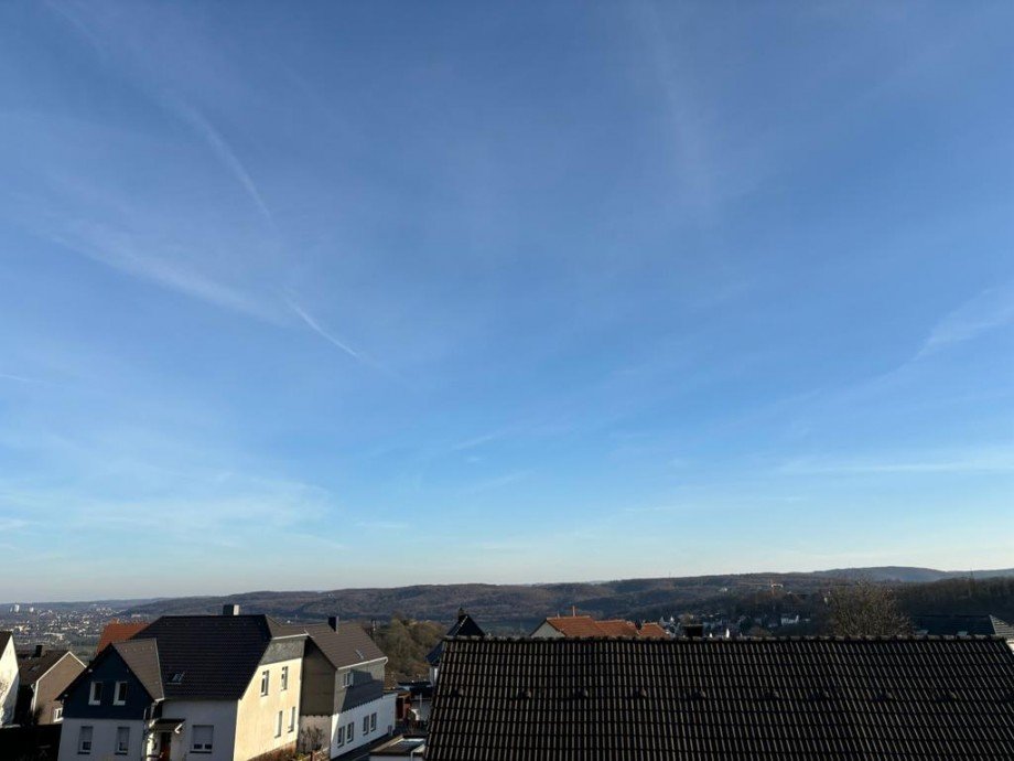 Ausblick vom Balkon Maisonettewohnung Wetter (Ruhr)