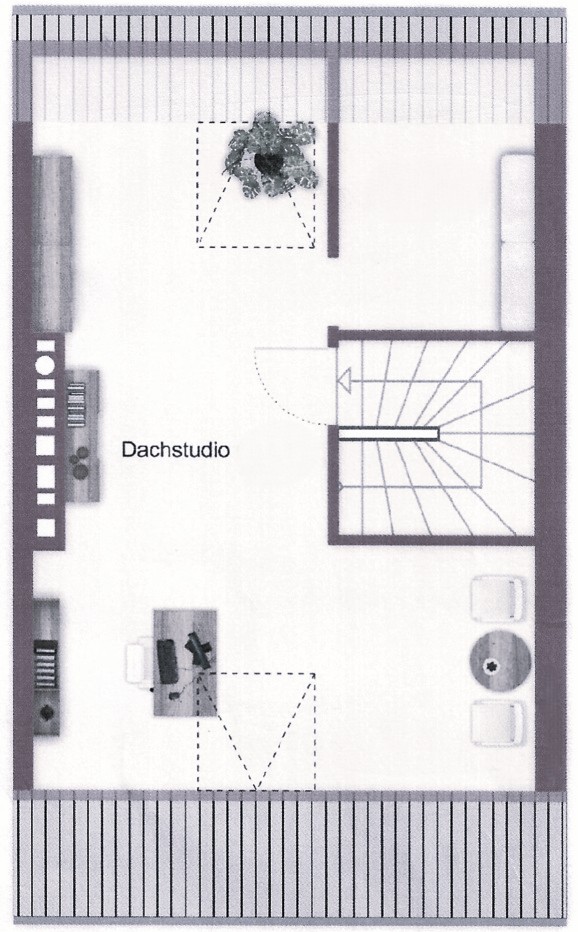 Grundriss DG Reihenmittelhaus Wetter (Ruhr)