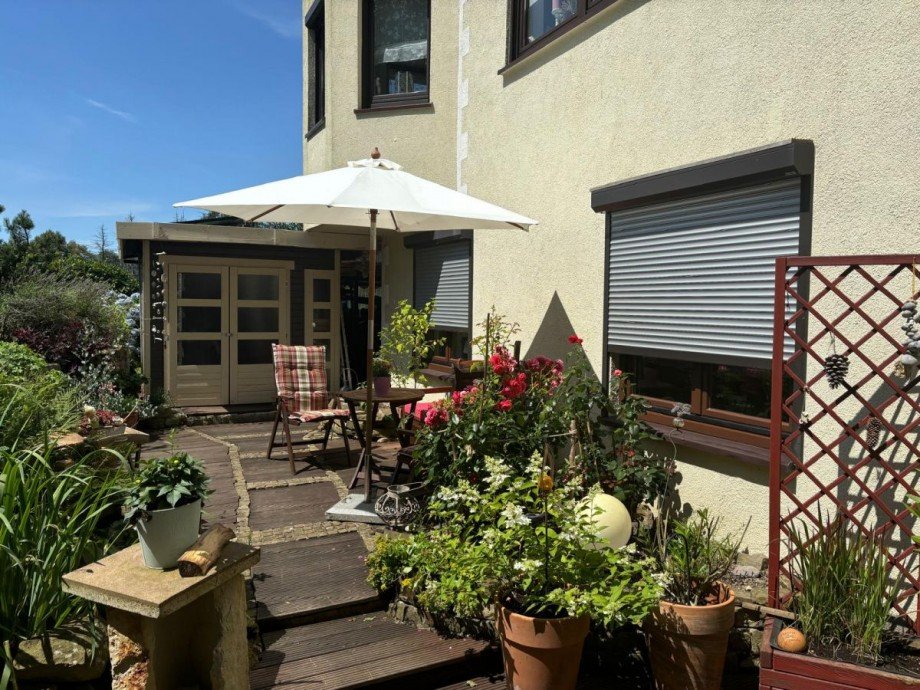 Garten Terrasse Terrassenwohnung Wetter