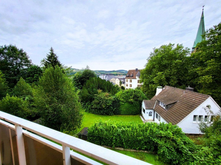 Ausblick Etagenwohnung Wetter