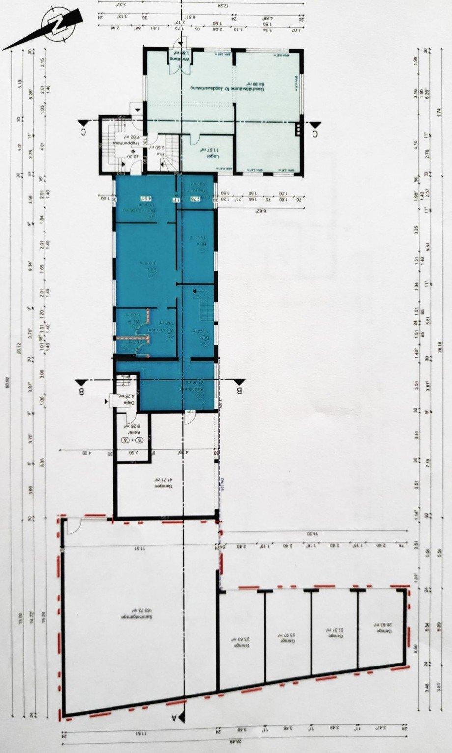 Grundriss EG Haus Remscheid