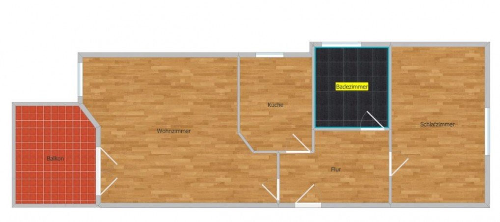 Grundriss Etagenwohnung Wetter