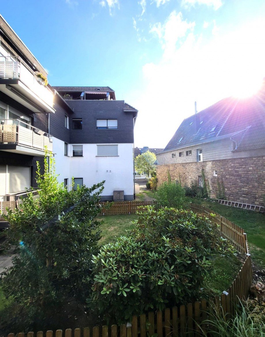 Aussicht vom Balkon Etagenwohnung Wetter (Ruhr)