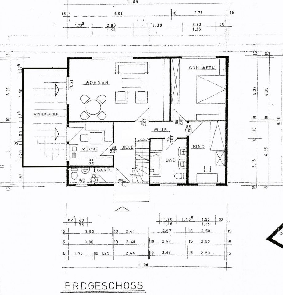 Grundriss EG Einfamilienhaus H�velhof