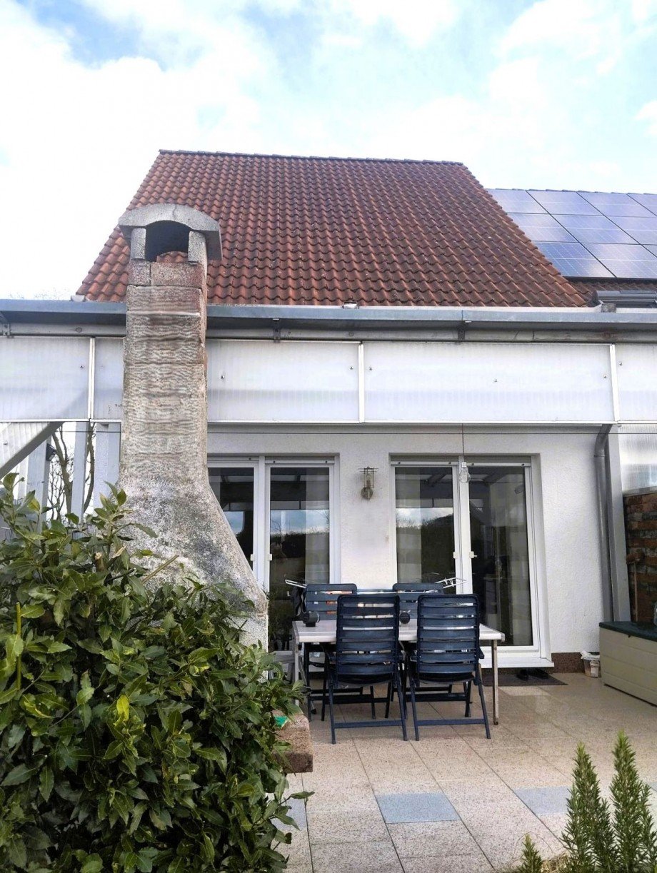 R�ckansicht, Terrasse Reihenendhaus Wetter (Ruhr)