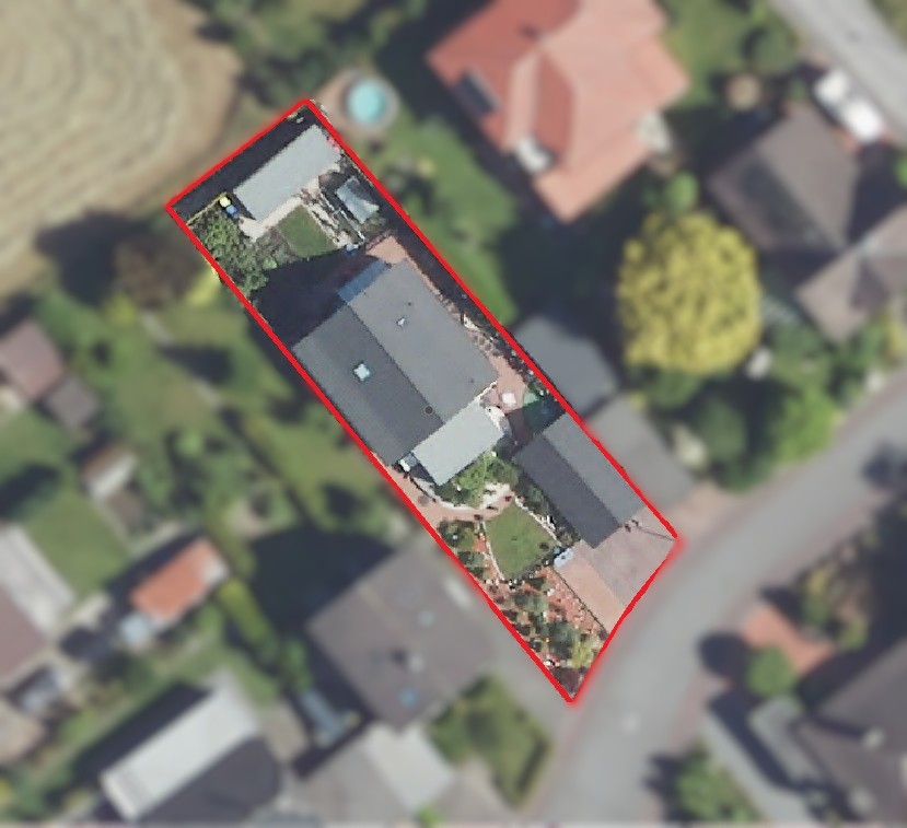 Luftbild Einfamilienhaus H�velhof