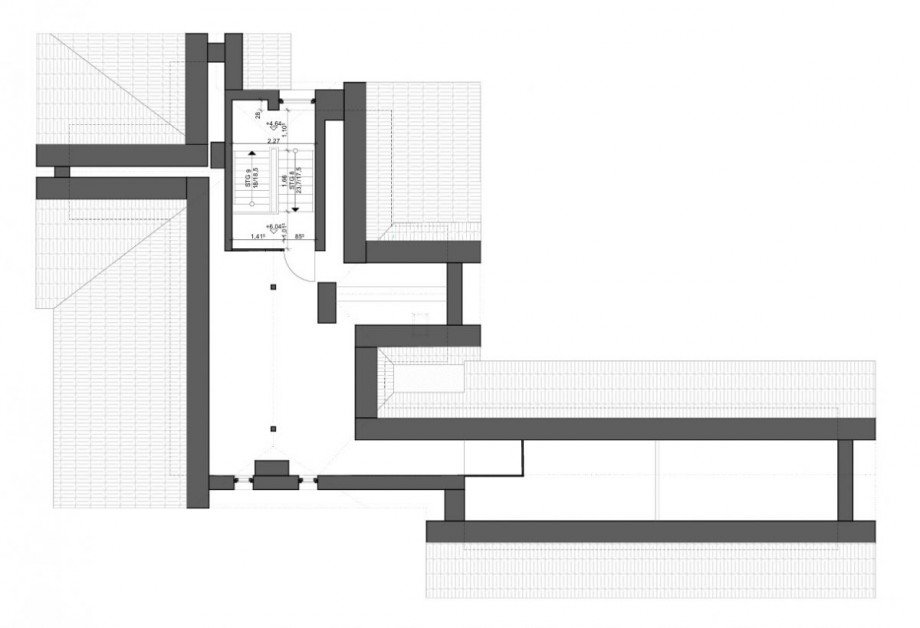Grundriss Dachgeschoss Mehrfamilienhaus Wetter