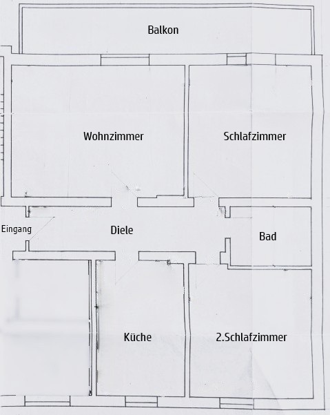 Grundriss Etagenwohnung Witten