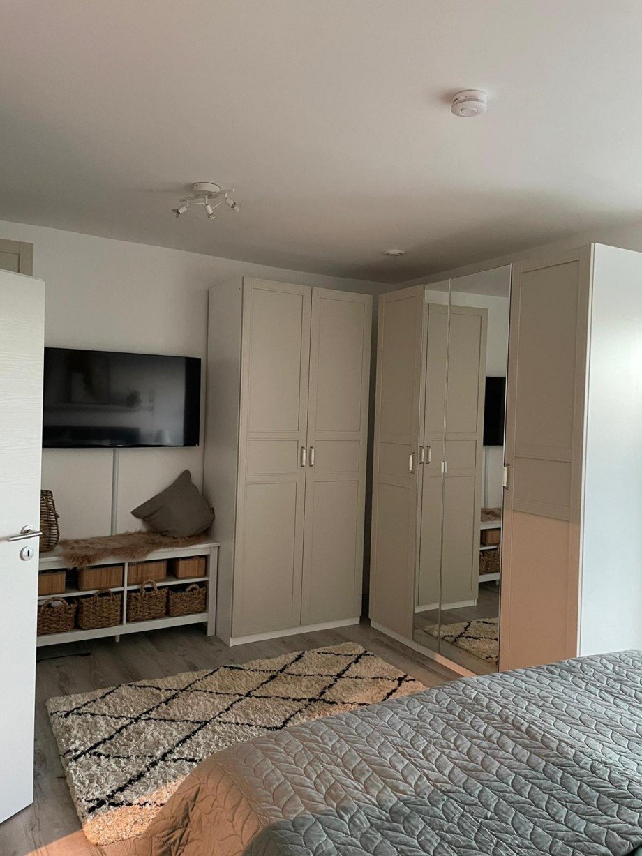 Schlafzimmer EG Maisonettewohnung Wetter