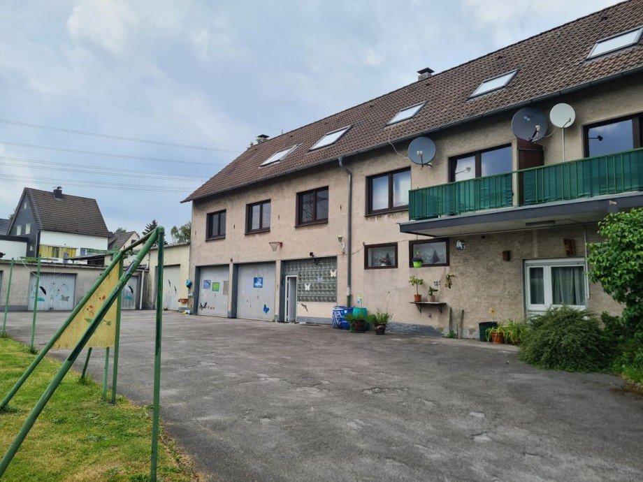 R�ckansicht Hof Haus Remscheid
