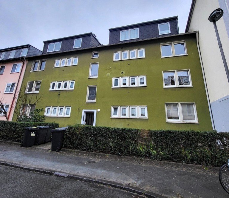 Hausfront Bochum Etagenwohnung Wohnen zwischen Bermudadreieck und Zentrum: 2 Zimmer, 50 m�