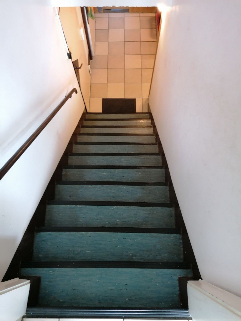 Abgang Kellerr�ume Einfamilienhaus Sprockh�vel