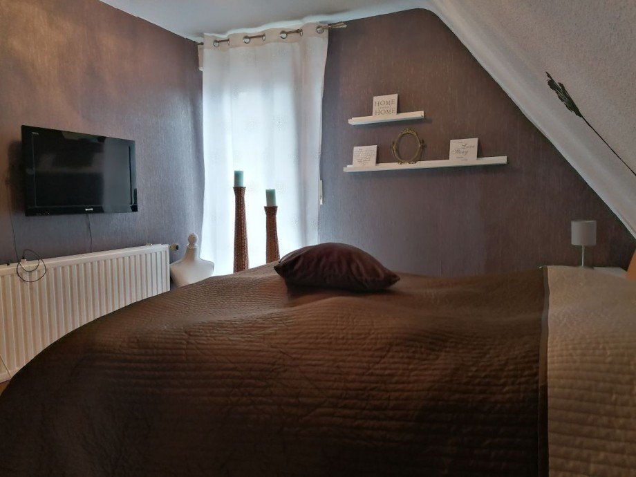 Schlafzimmer Zugang Balkon OG Einfamilienhaus Sprockh�vel