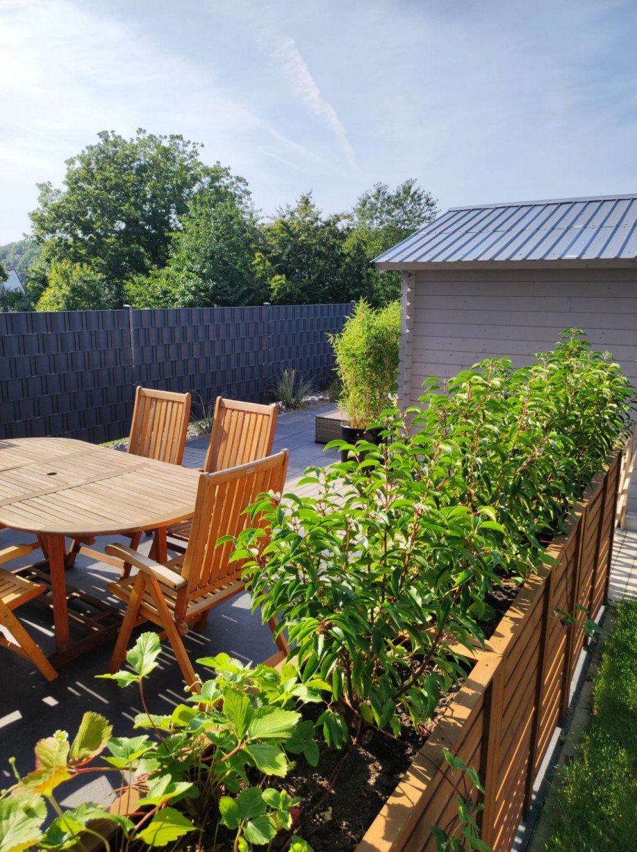 Terrasse Maisonettewohnung Wetter