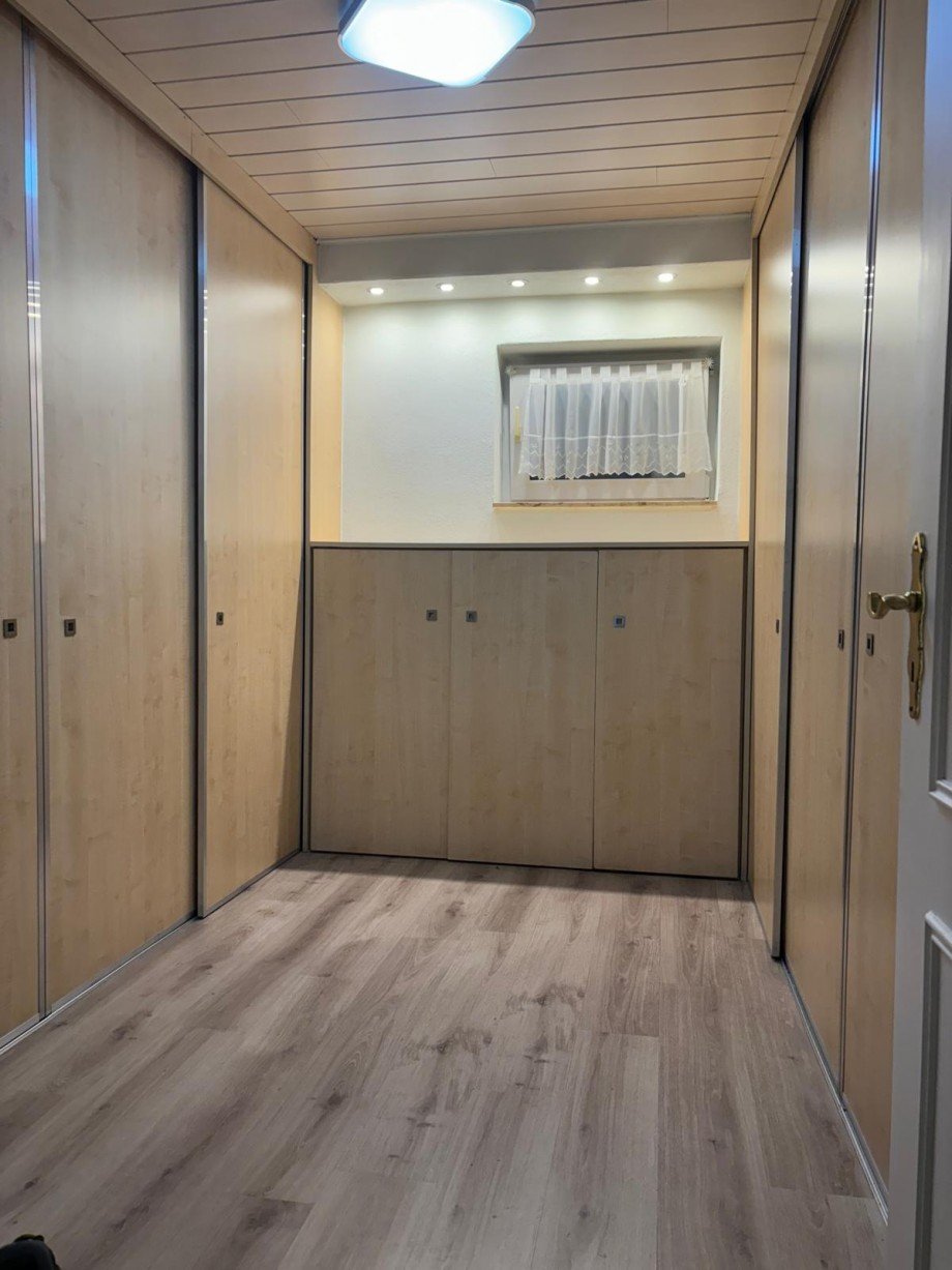 Ankleidezimmer Terrassenwohnung Wetter