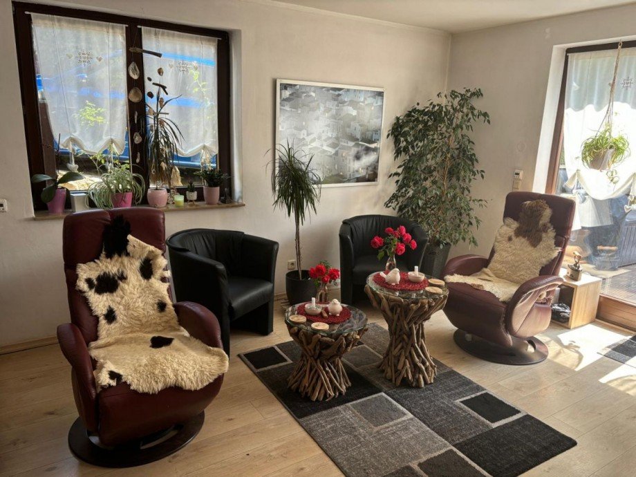 Wohnzimmer Terrassenwohnung Wetter